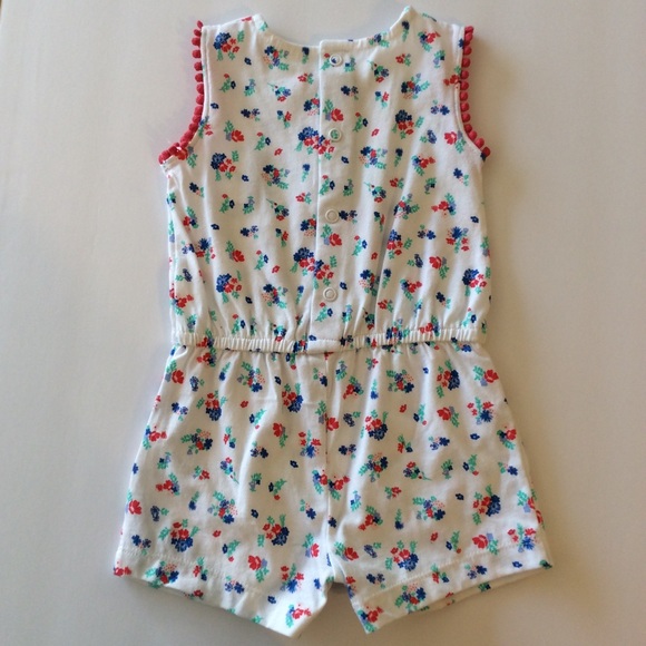 NWT Baby Girl Floral Romper - Picture 3 of 3
